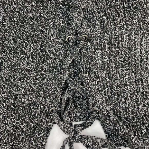 Hollister│Cropped Knit Sweater│Grey│Women’s M - Picture 4 of 4